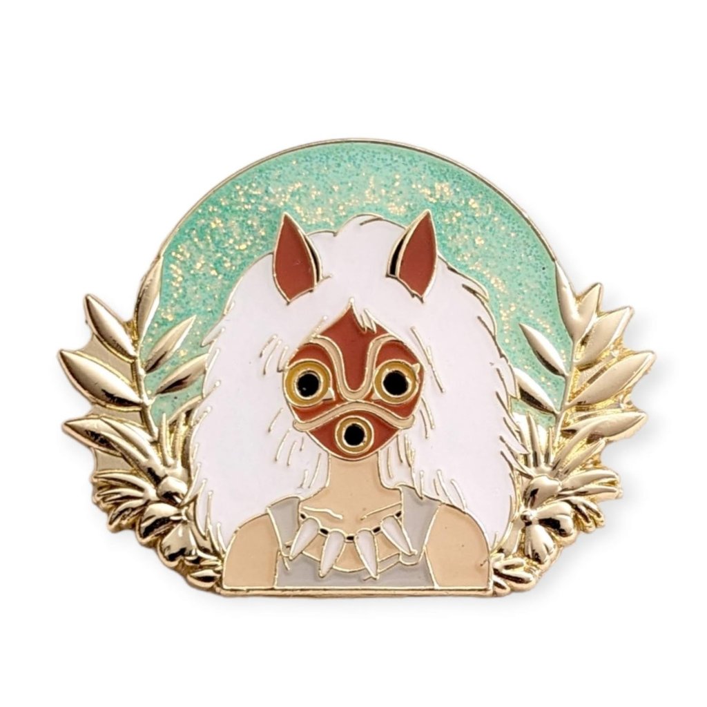 Studio Ghibli Her Universe Pin: Princess Mononoke